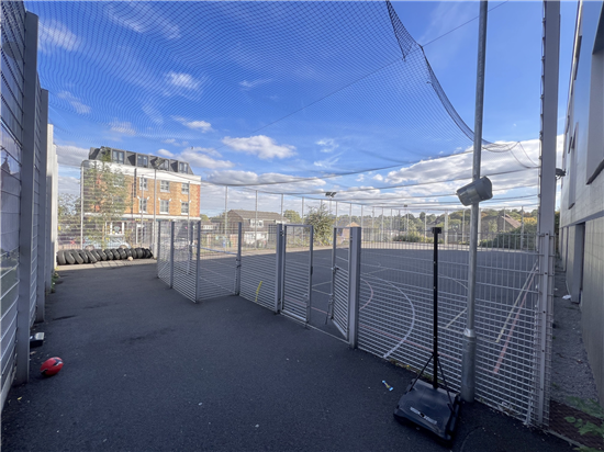 TNG outdoor multi-use game area